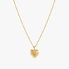 Puffed Heart Necklace