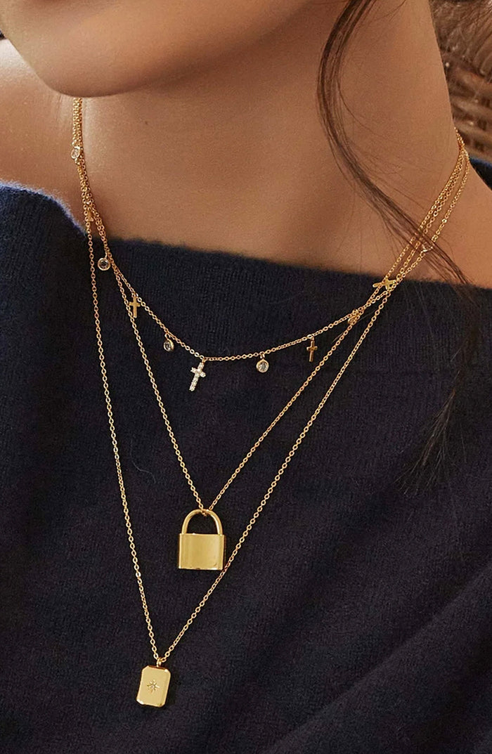 Anela Cross Necklace