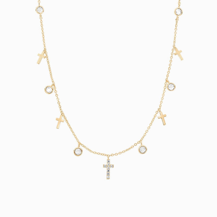 Anela Cross Necklace