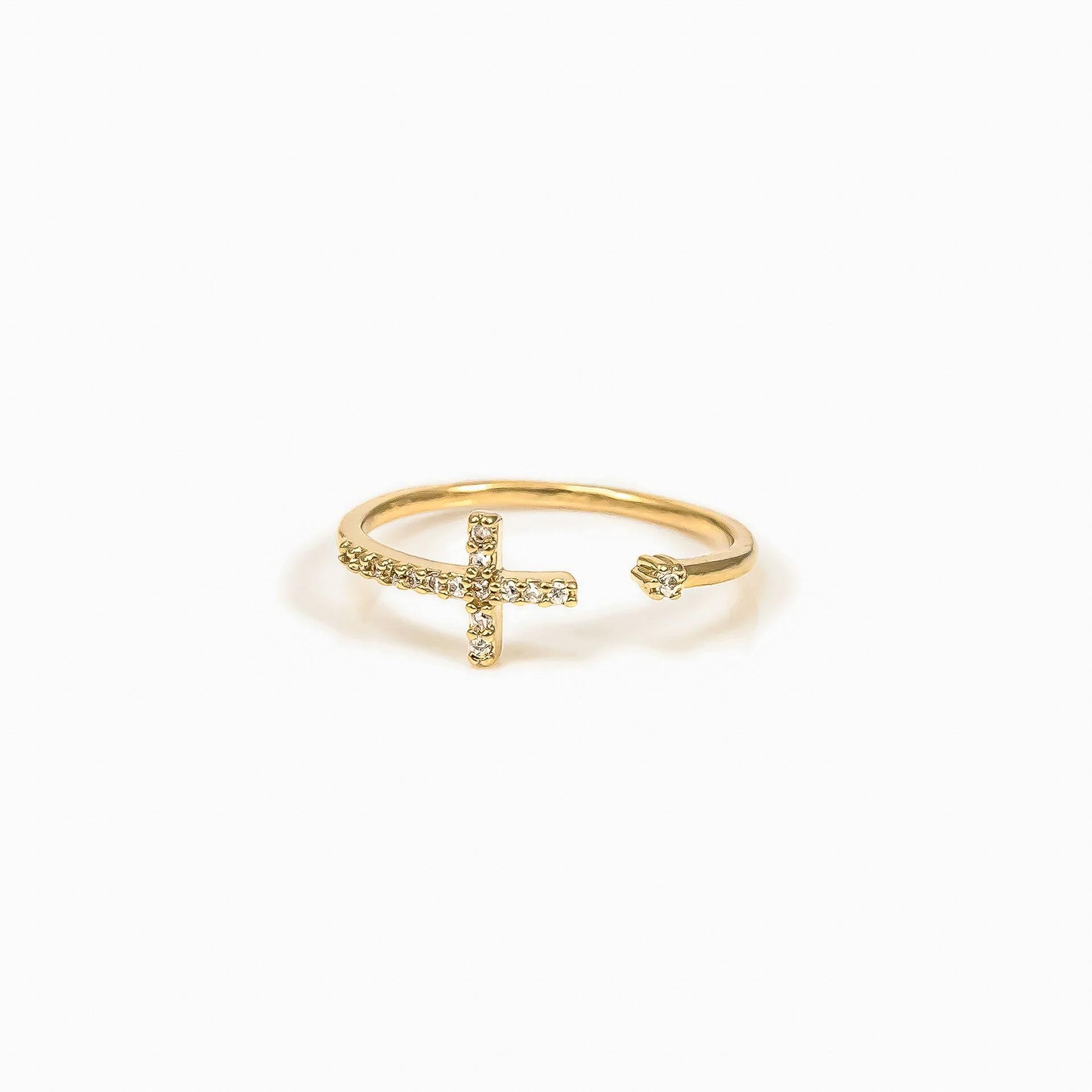 Cross Ring | Bearfruit Jewelry