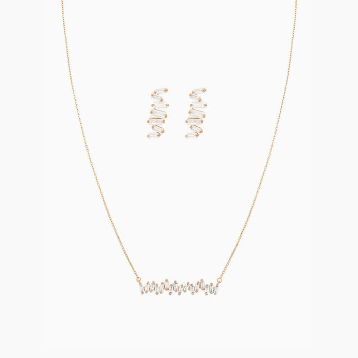 Clara Abstract Crystal Set