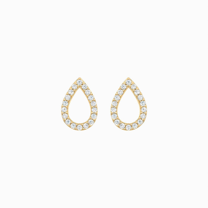Livia Teardrop Stud Earrings