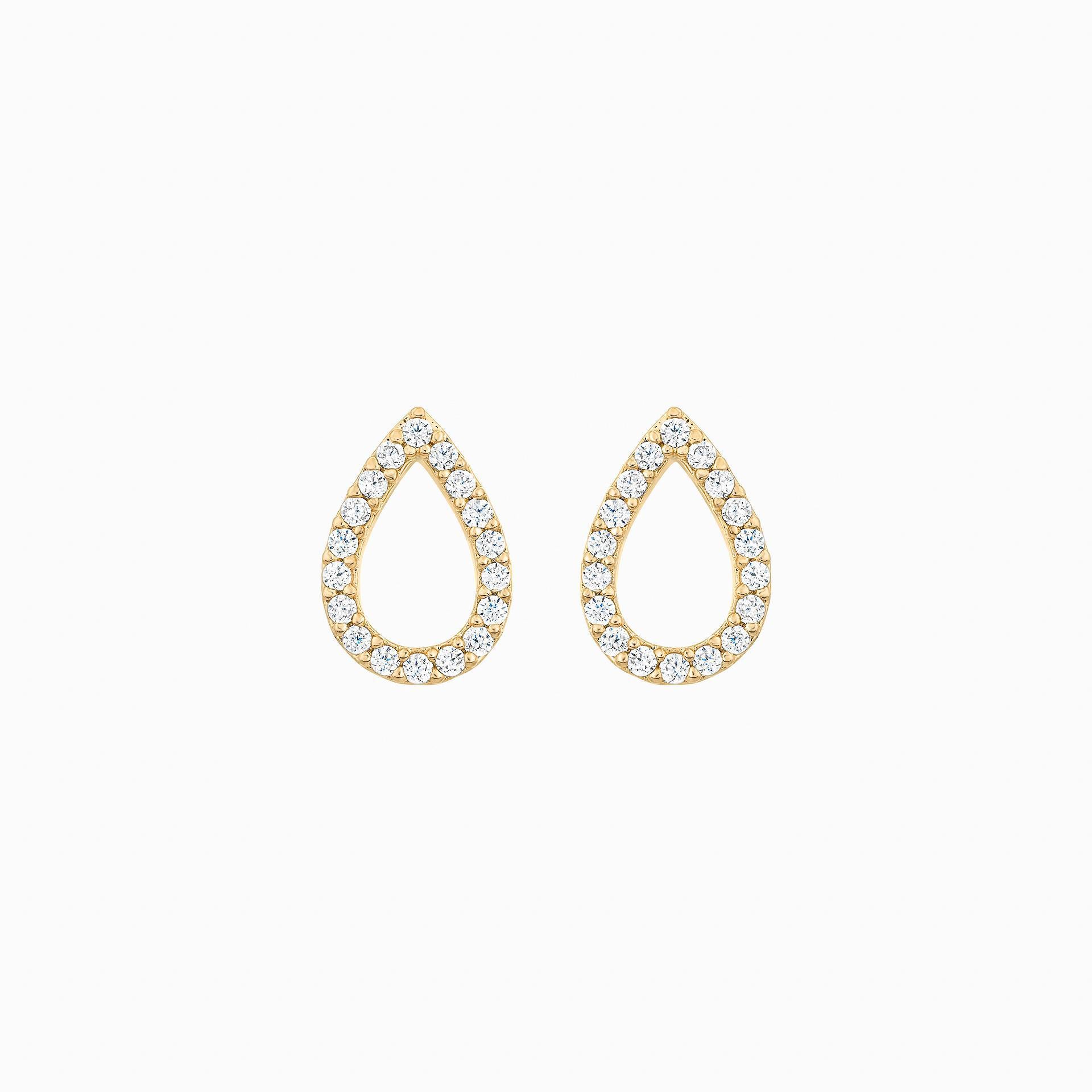 LV Teardrop Earrings, Small