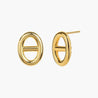 Erin Circle Stud Earrings