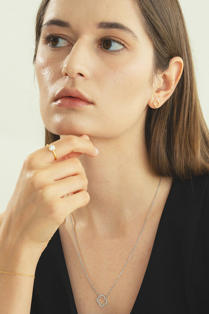 Aria Clover Necklace