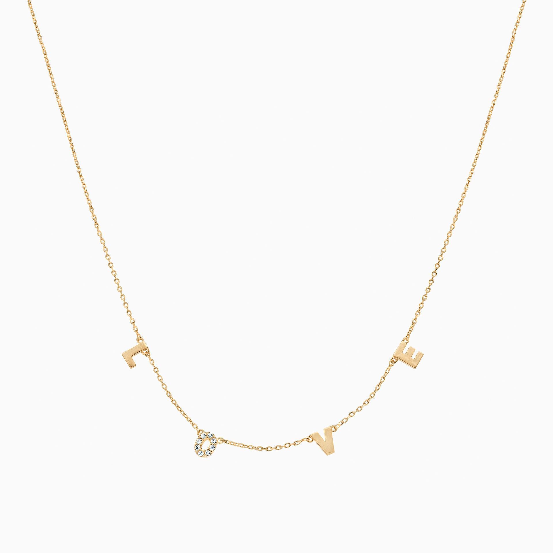 LOVE Necklace | Bearfruit Jewelry