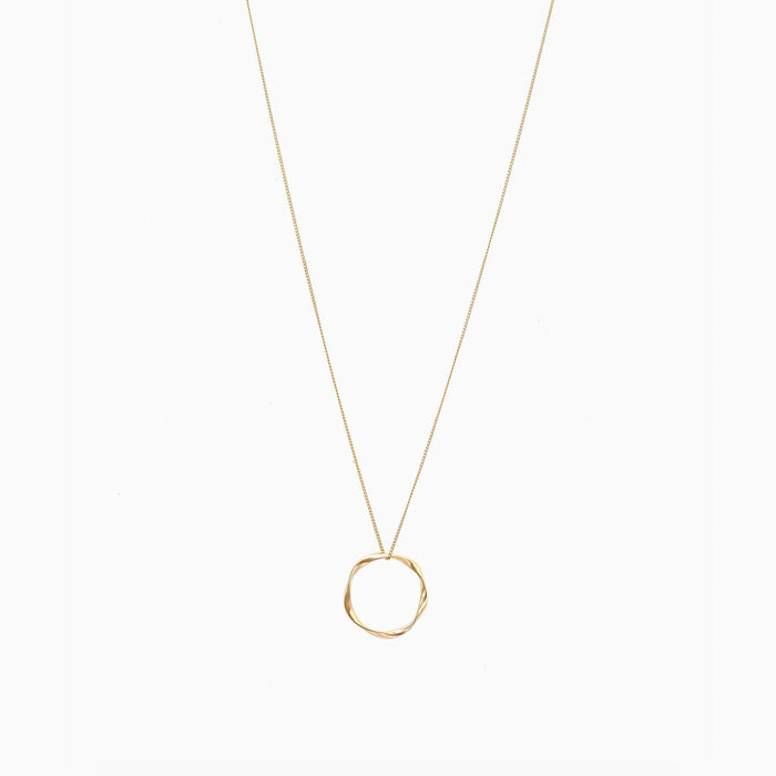 Long Marianne Circle Necklace