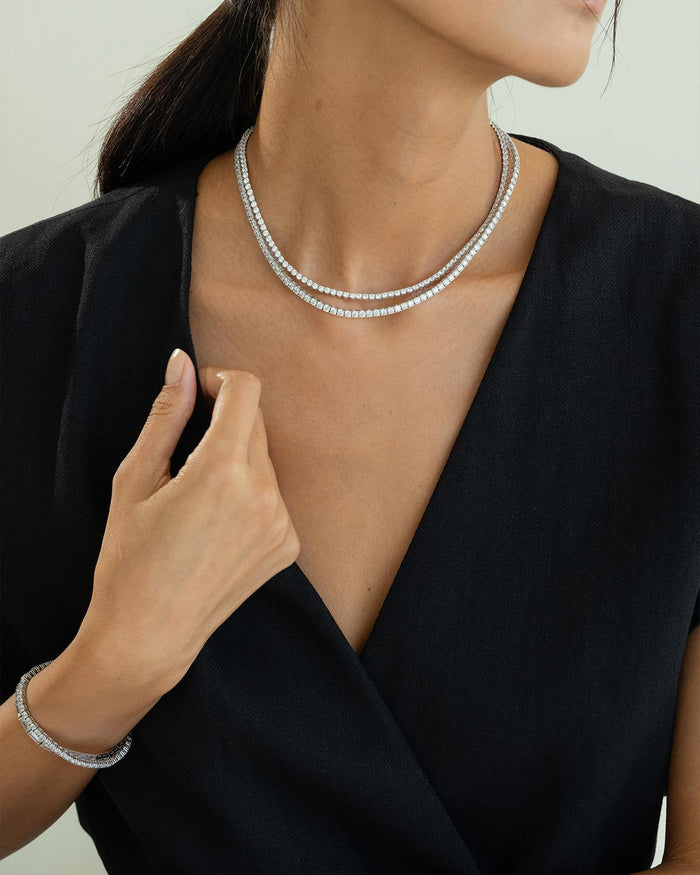 Francesca Tennis Necklace