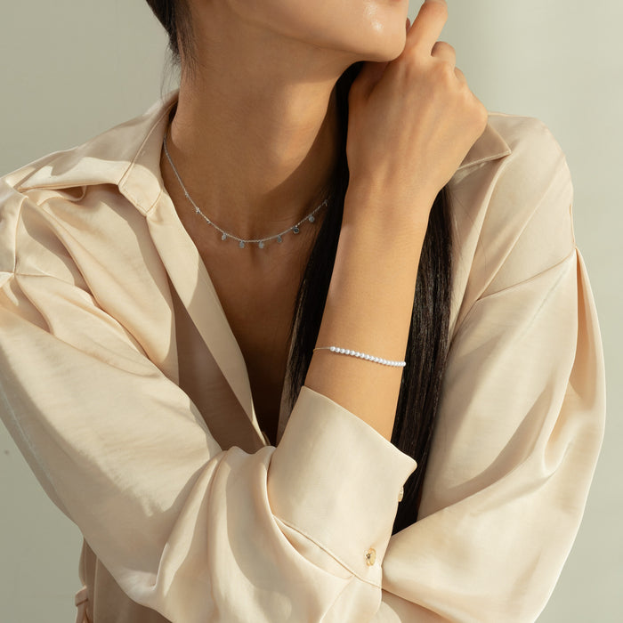 Rosalie Pearl Bracelet