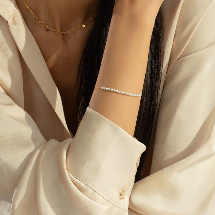 Rosalie Pearl Bracelet