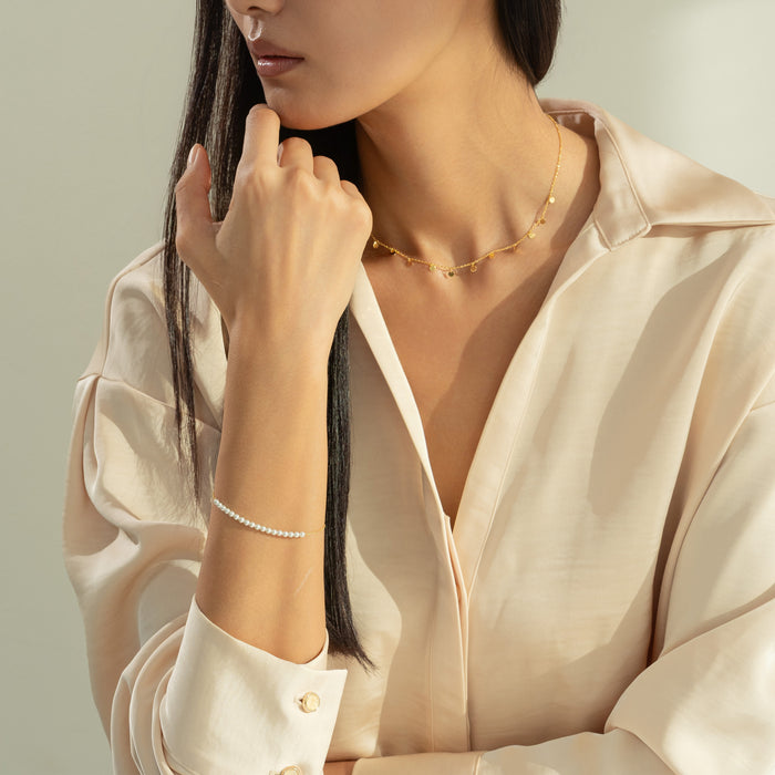 Rosalie Pearl Bracelet