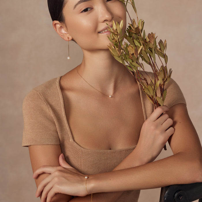 Abby Single Pearl Bracelet