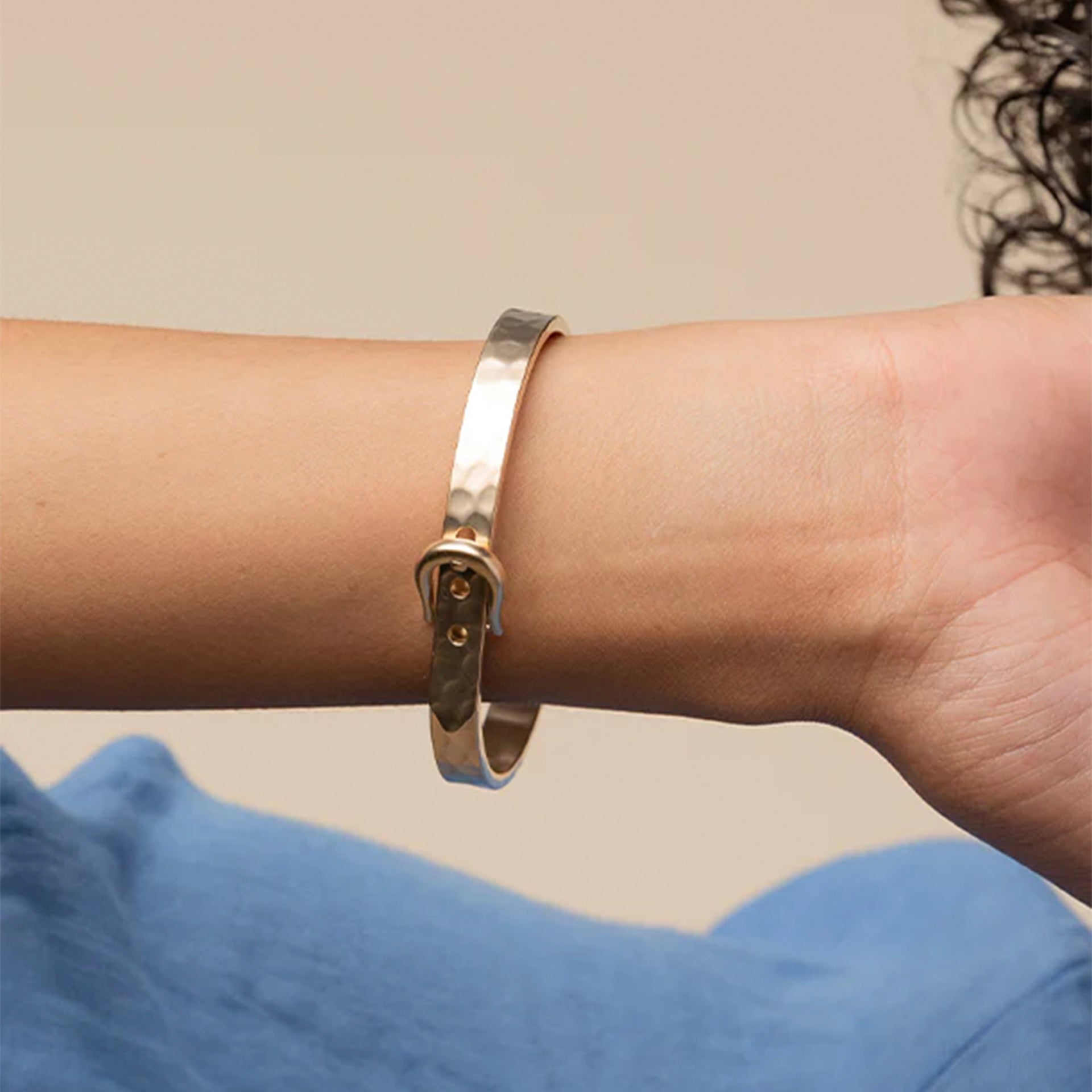 Belt Bangle Bracelet | Bearfruit Jewelry