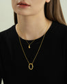 Brynn Circle Necklace