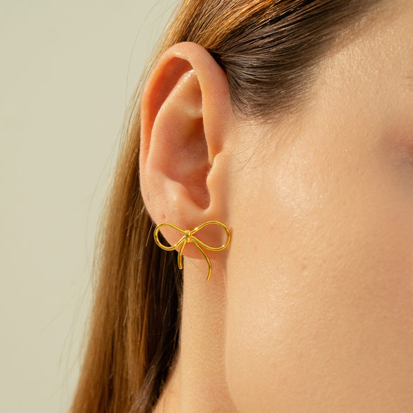 Colette Chic Bow Stud Earrings alternate view