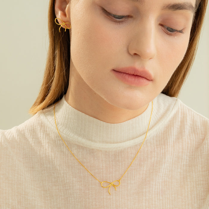 Colette Chic Bow Necklace