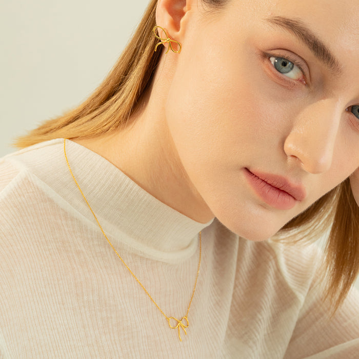 Colette Chic Bow Necklace
