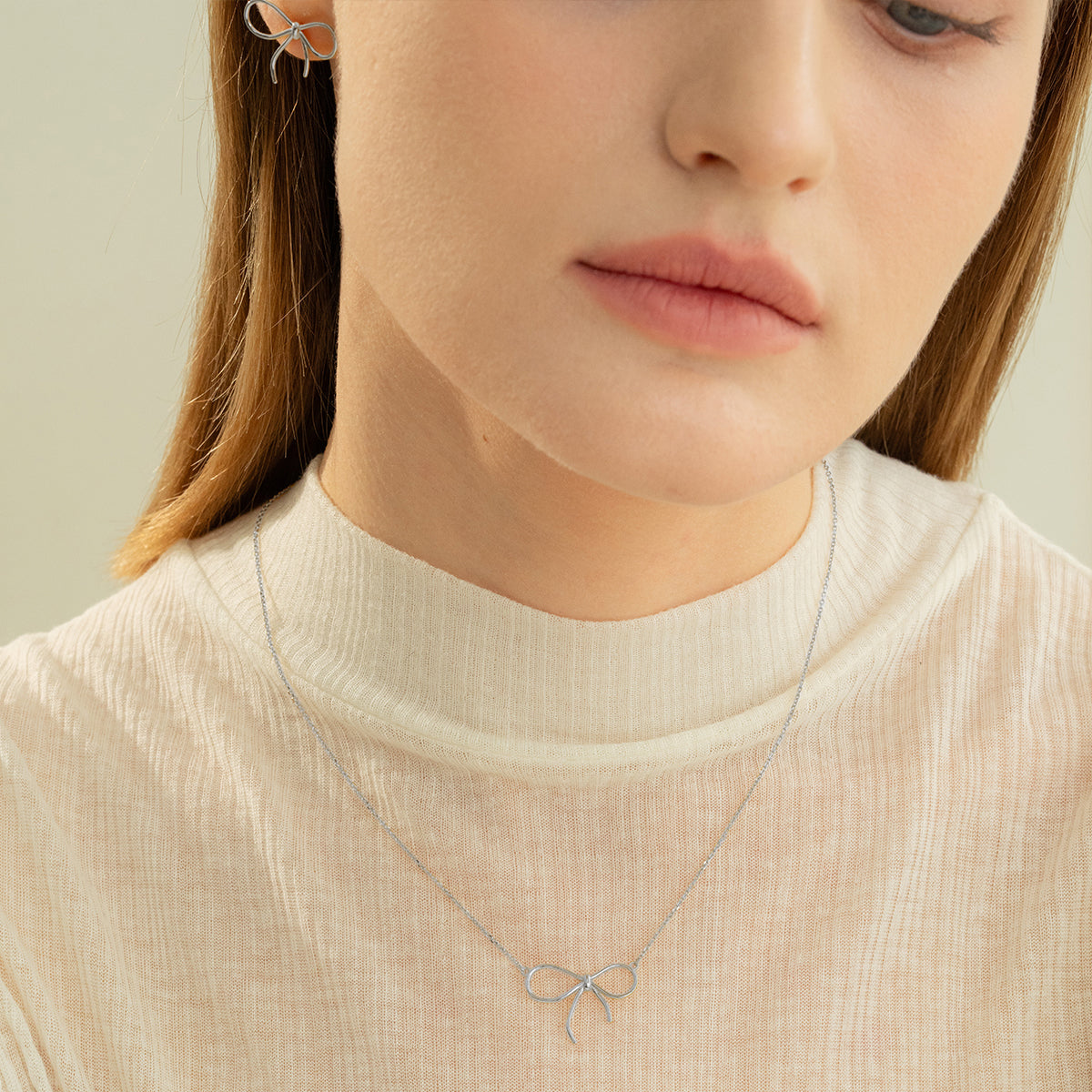 Colette Chic Bow Stud Earrings