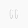 Cora Linear Hoop Earrings