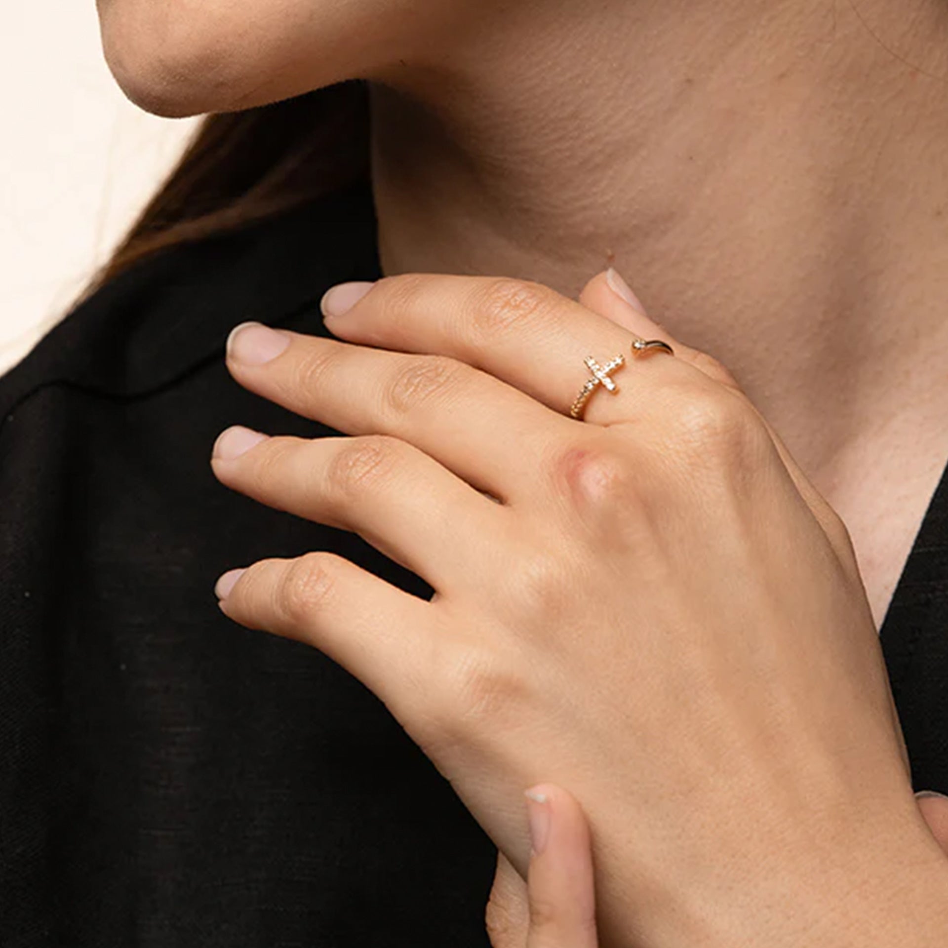 Cross Ring | Bearfruit Jewelry
