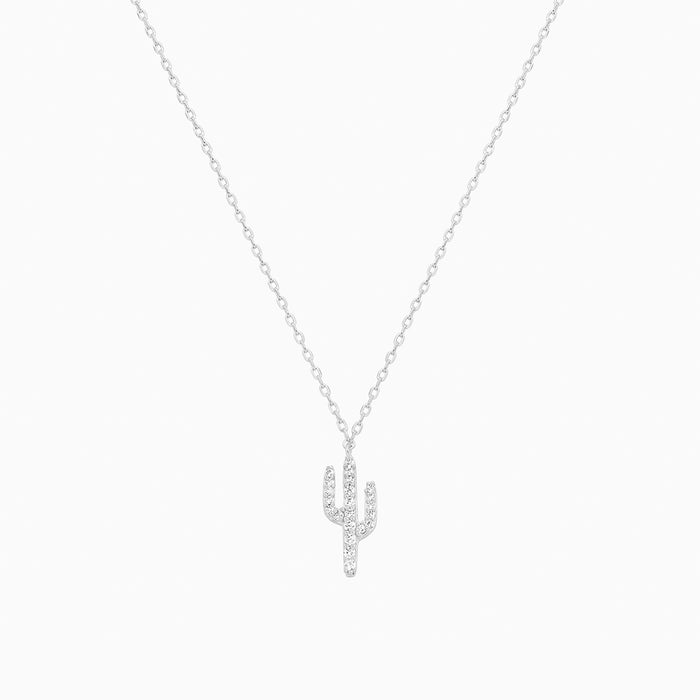 Crystal Cactus Necklace