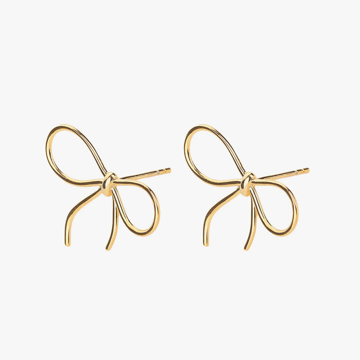 Colette Chic Bow Stud Earrings