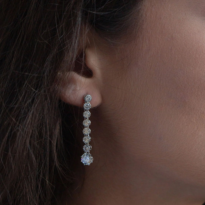 Celeste Tennis Earrings