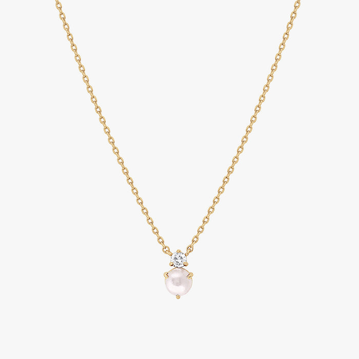 Deux Birthstone Necklace