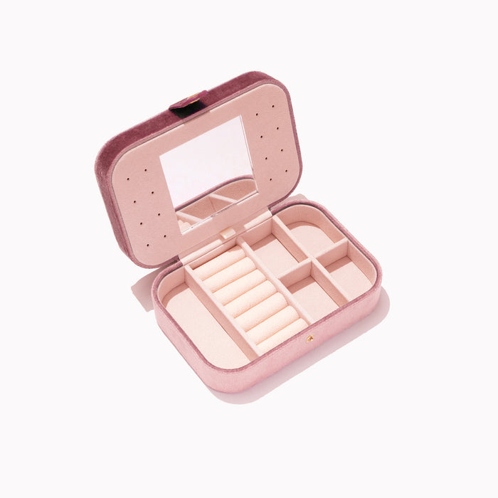 Large Rectangle Travel Jewelry Case