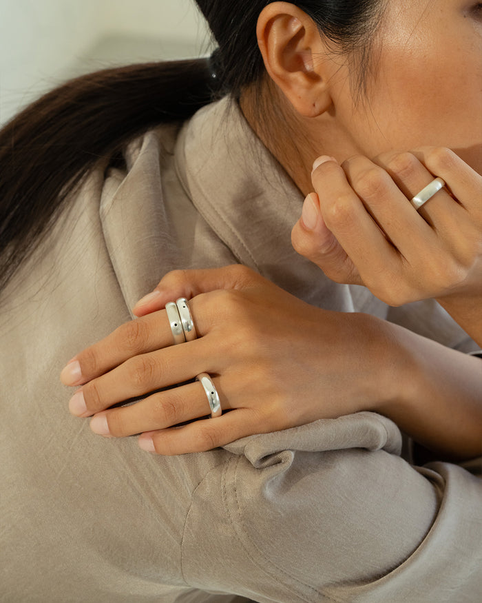 Lenore Polished Ring