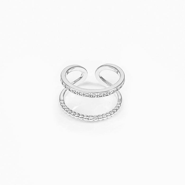 Lily Double Band Ring