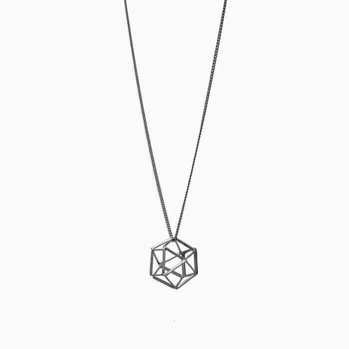 Long 3D Ball Necklace