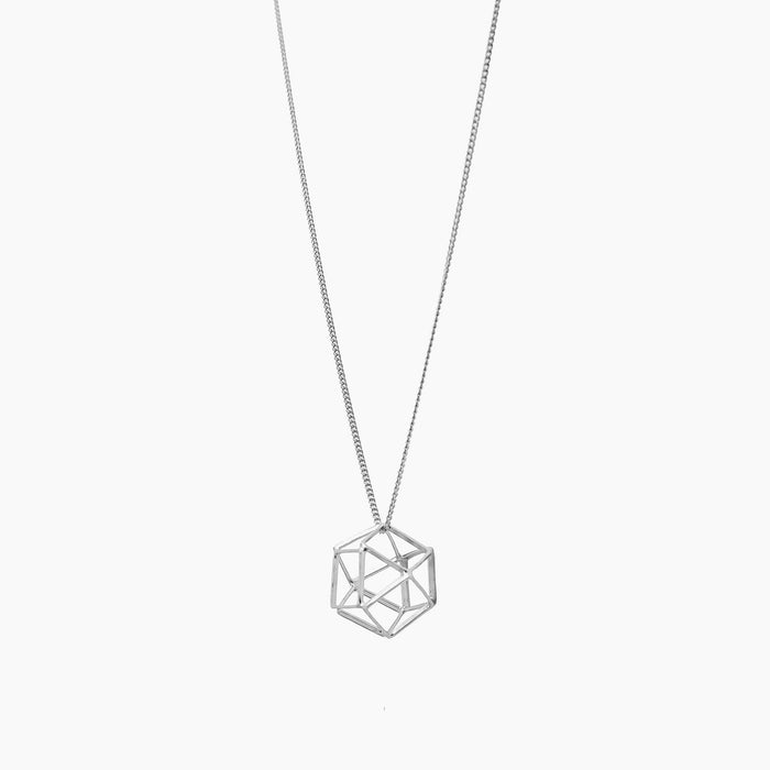 Long 3D Ball Necklace