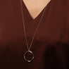 Long Marianne Circle Necklace