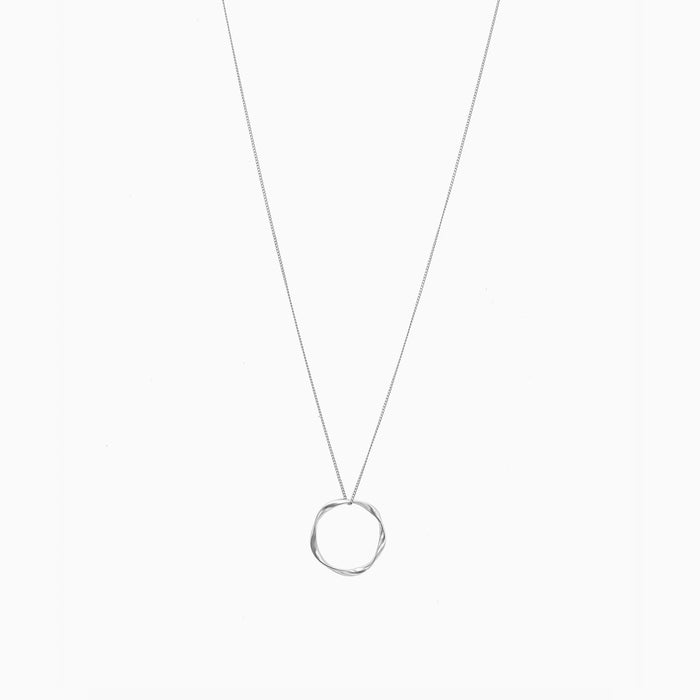Long Marianne Circle Necklace
