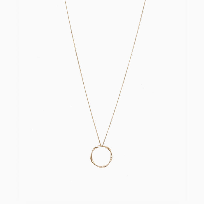 Long Marianne Circle Necklace