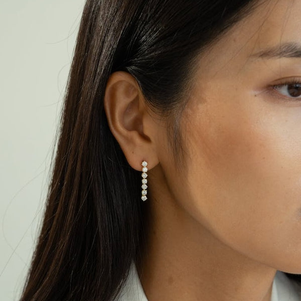 Josephine Tennis Earrings alternate view