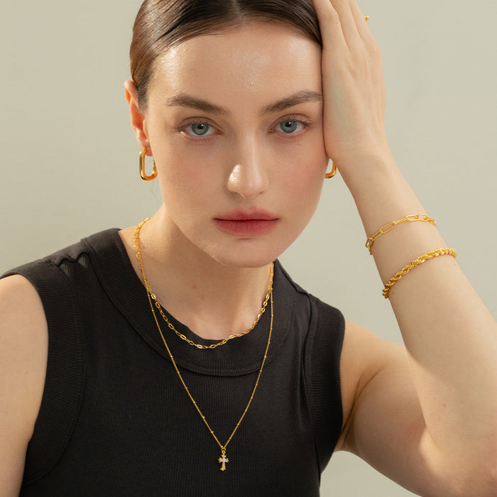 Beloved Cross Necklace Set