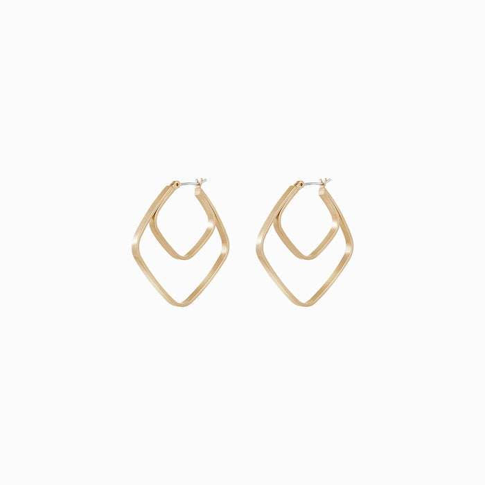 May Double Hoop Earrings