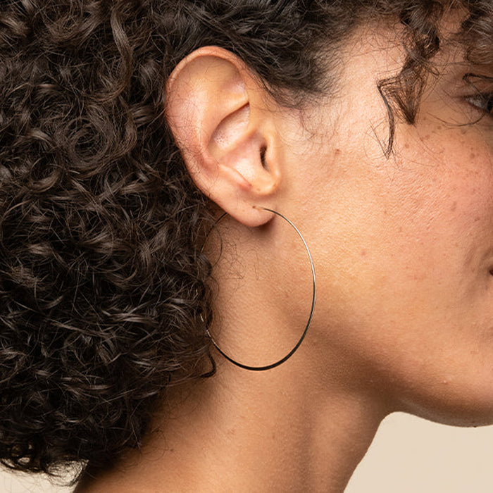 Merci Hoop Earrings