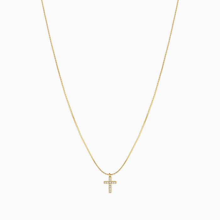 Weiss Cross Necklace