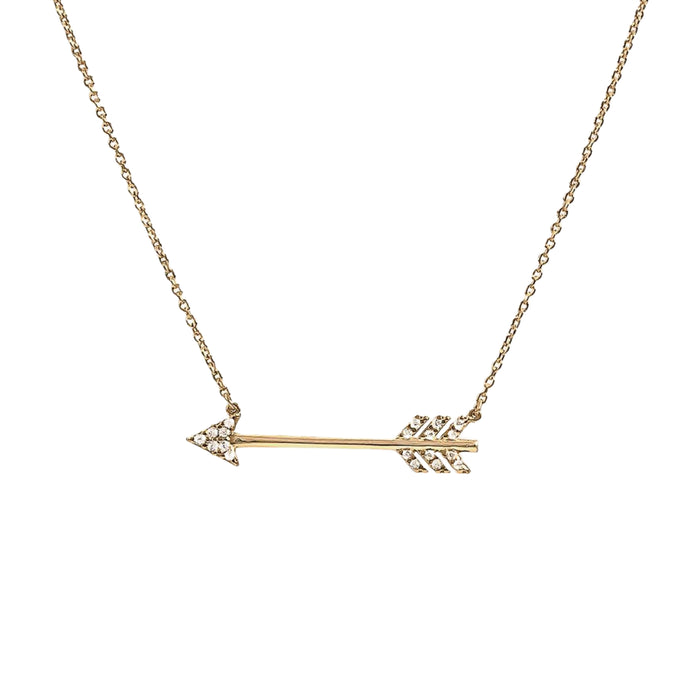 Chevron Arrow Necklace