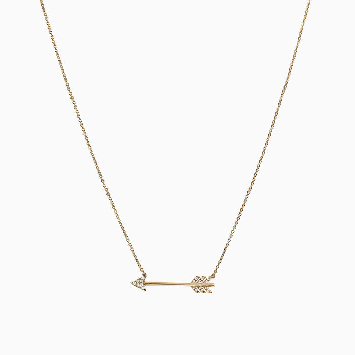 Chevron Arrow Necklace