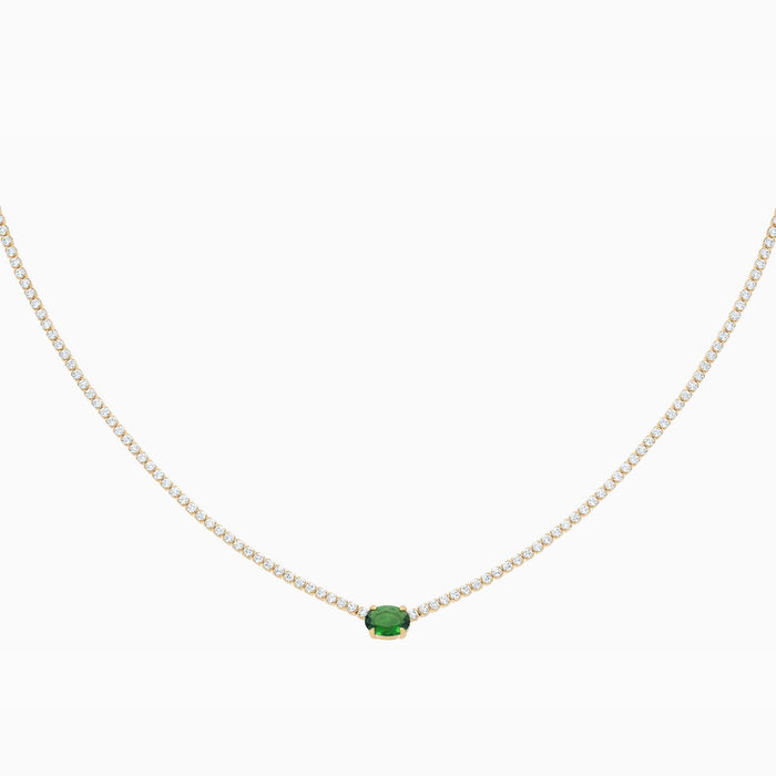 Priscilla Emerald Necklace