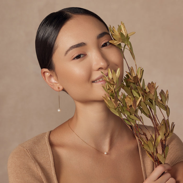 Abby Single Pearl Necklace