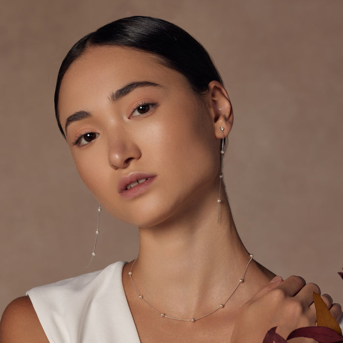 Infinite Pearl Necklace