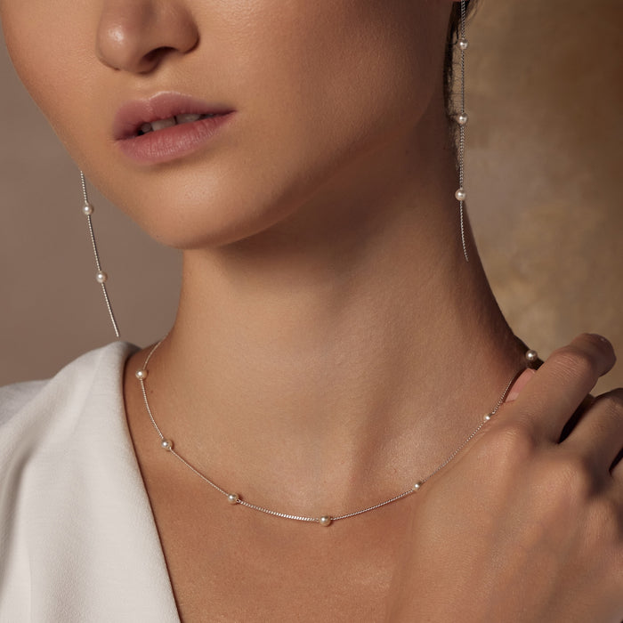 Infinite Pearl Necklace