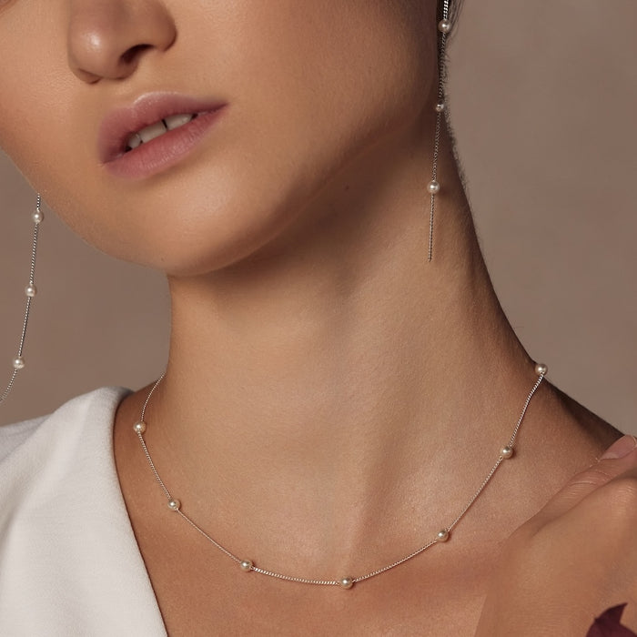 Infinite Pearl Necklace