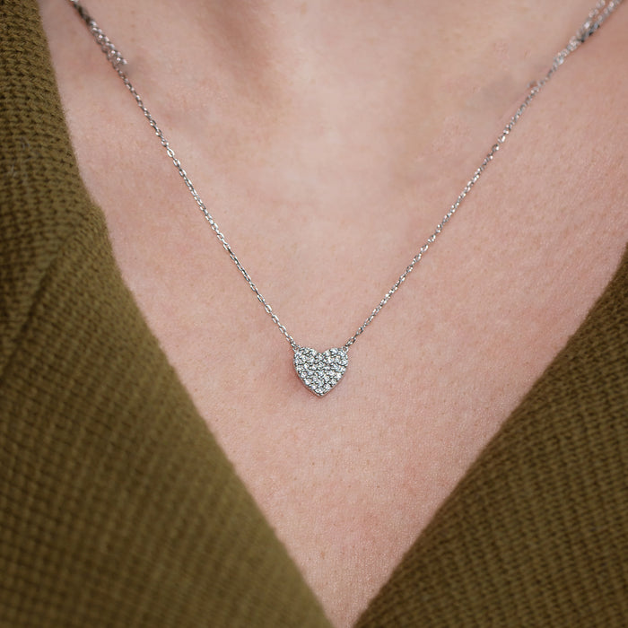Crystal Heart Necklace