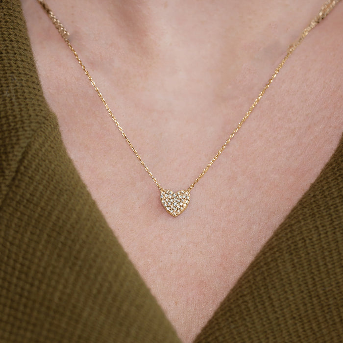 Crystal Heart Necklace